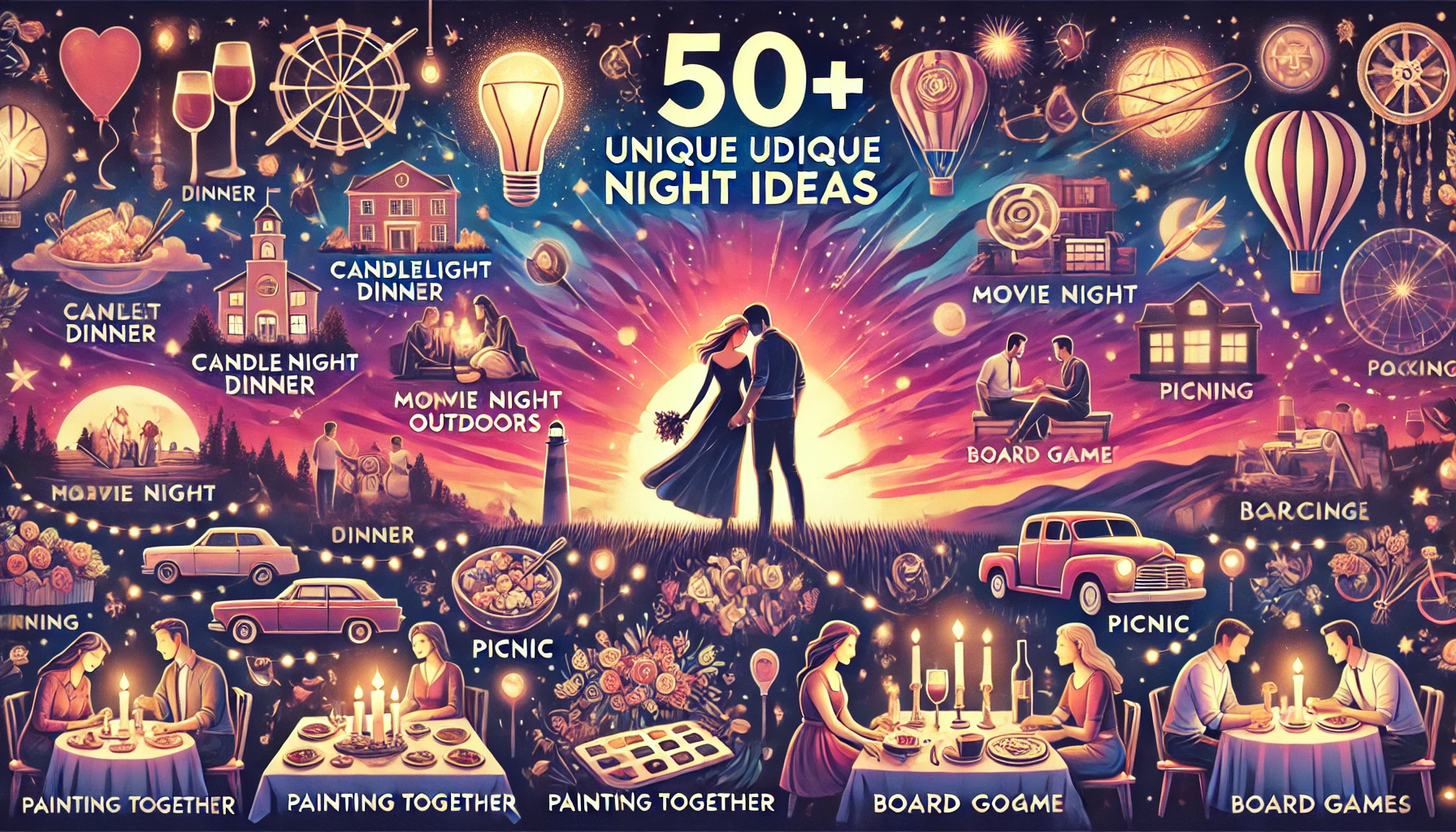 50 Unique Date Night Ideas to Ignite Passion in Your Relationship